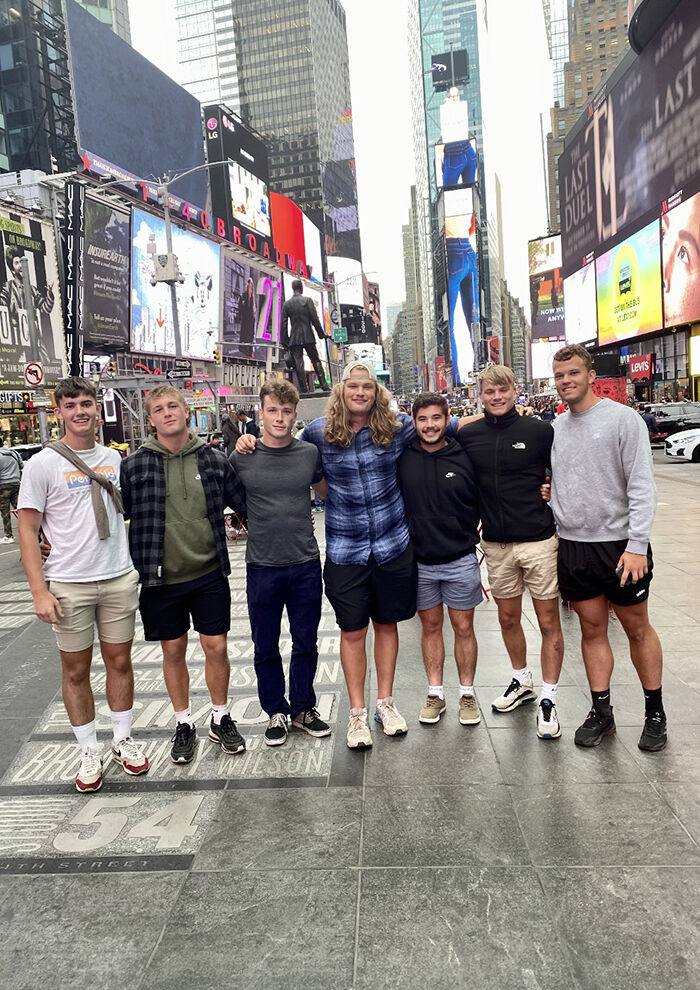 WEB Ruggers in Times Square